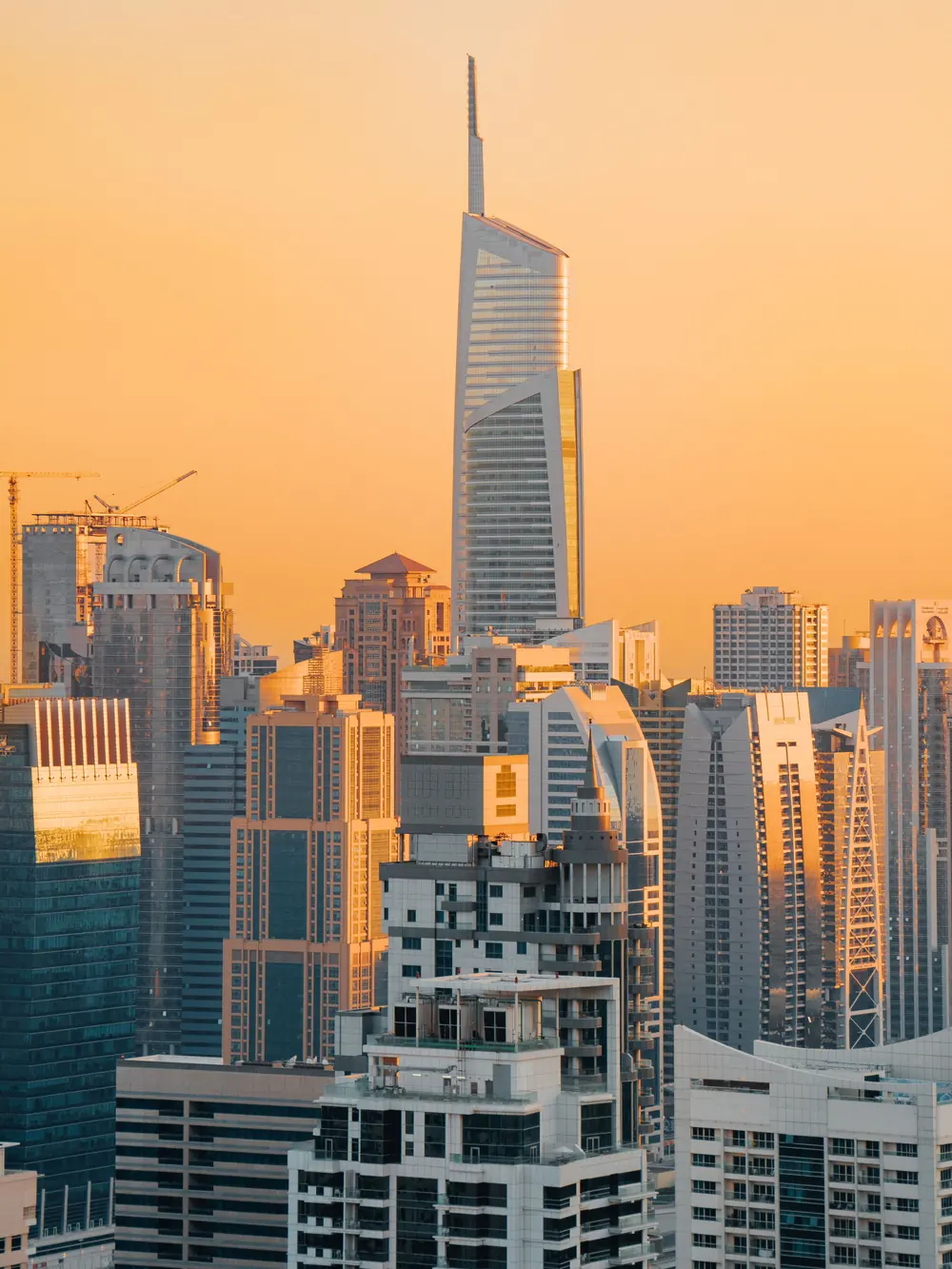 The Dubai skyline