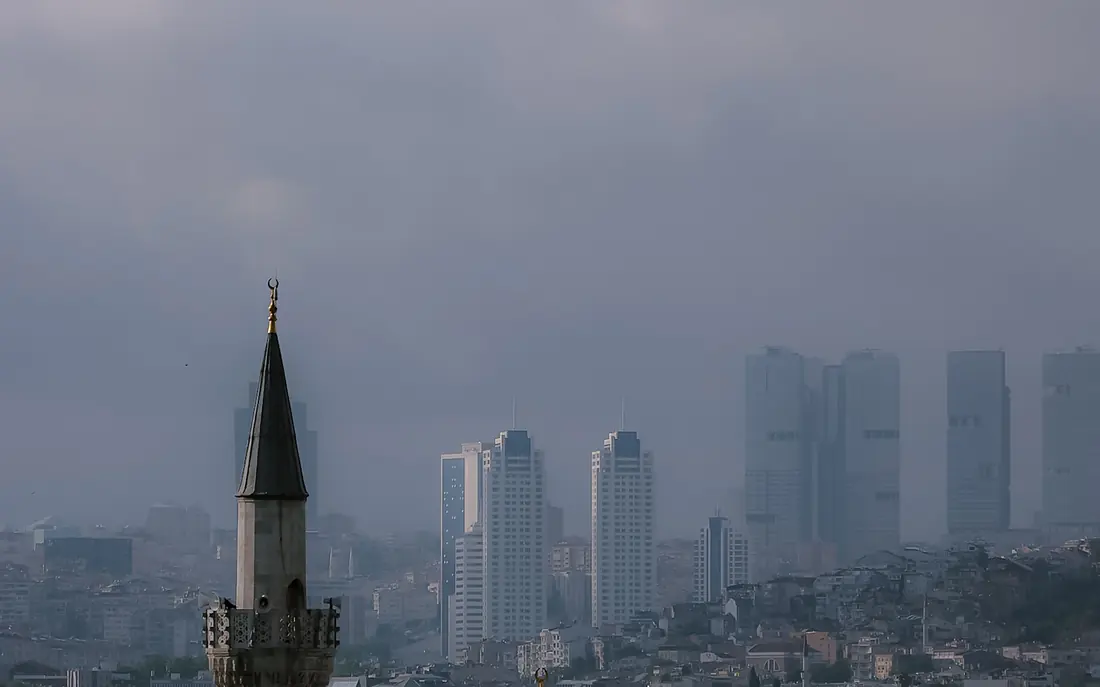 Istanbul at golden hour